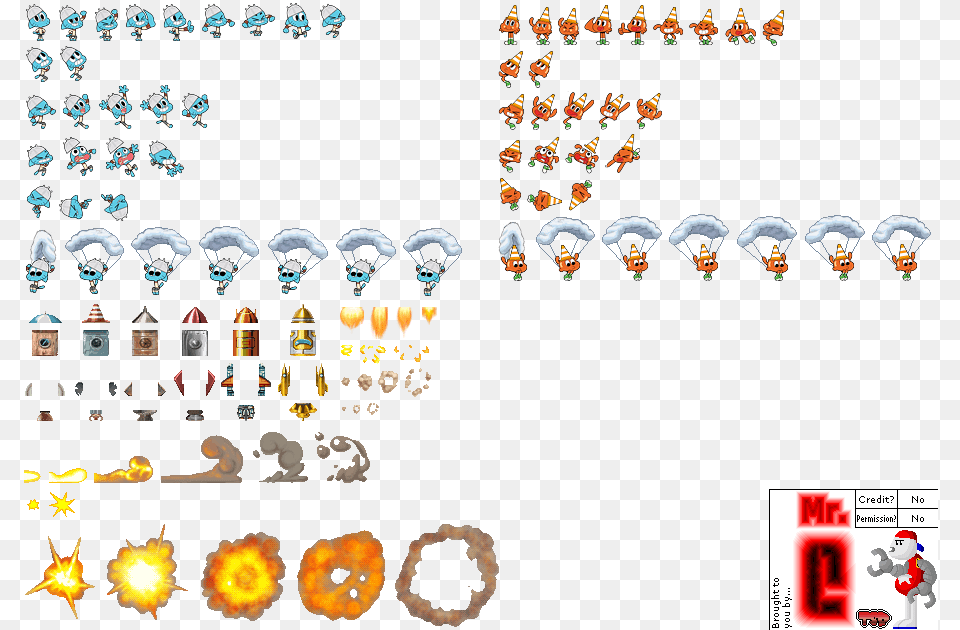 Gumball Amazing World Of Gumball Sprites, Person Free Transparent Png