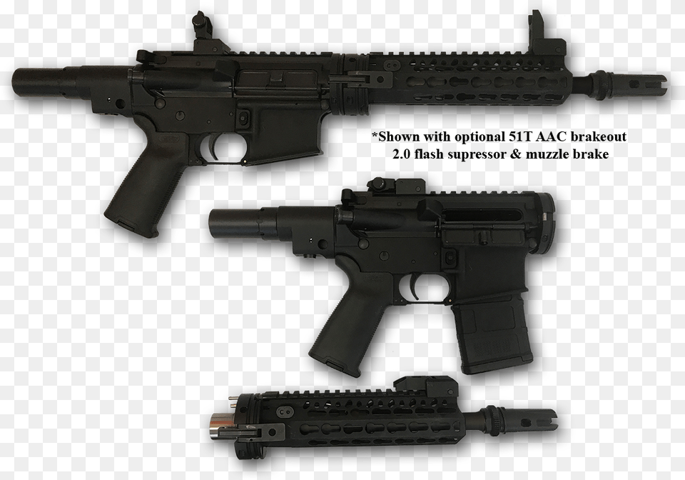 Transparent Gun Muzzle Flash Quick Detach Barrel Nut, Firearm, Handgun, Rifle, Weapon Png