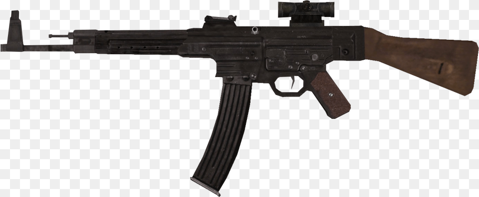 Transparent Gun Sight Stg 44 Transparent Background, Firearm, Machine Gun, Rifle, Weapon Png Image