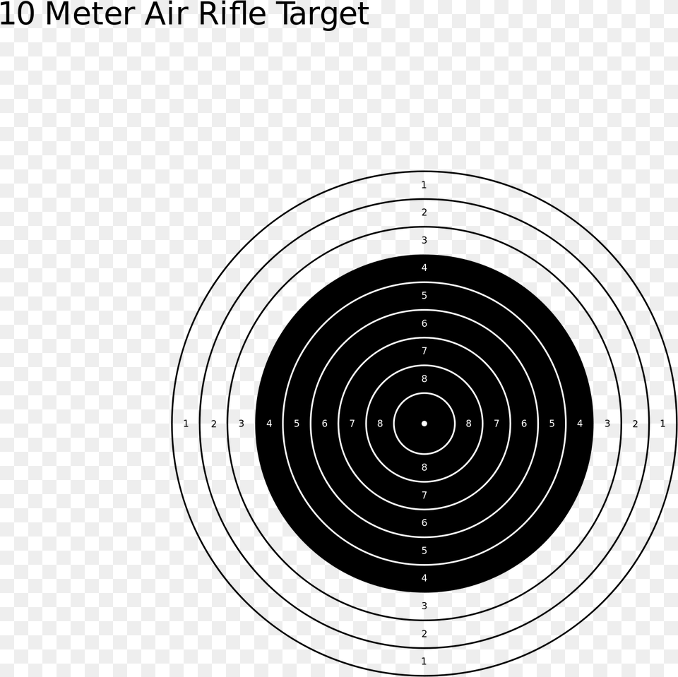Transparent Gun Target Clipart Luftgewehr, Shooting, Weapon, Shooting Range Png