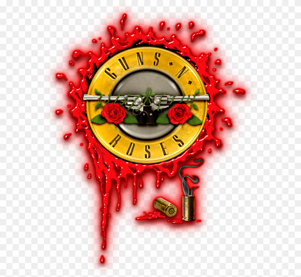 Guns And Roses Clipart Guns N Roses Tour 2020, Flower, Plant, Rose, Wristwatch Free Transparent Png