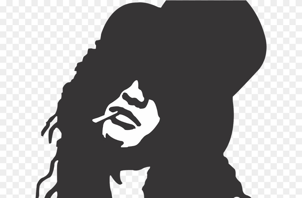 Transparent Guns N Roses Slash Guns N Roses Icon, Stencil, Head, Person, Face Png Image