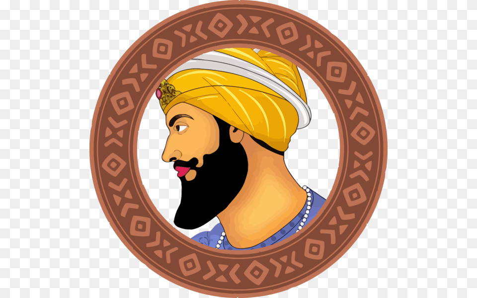 Transparent Guru Gobind Singh Jayanti Label Oval For Facial Hair, Photography, Adult, Female, Person Png
