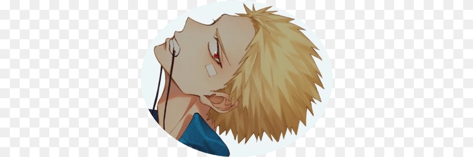 Haikyuu Bubbles Picture Bakugou Katsuki Hair Back, Book, Comics, Photography, Publication Free Transparent Png