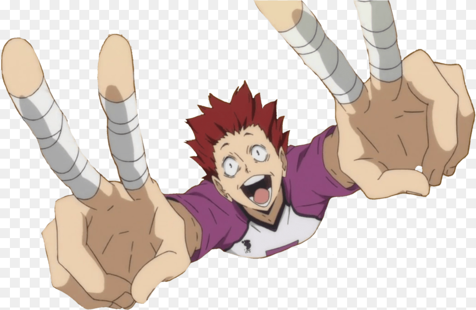 Transparent Haikyuu Tendou Haikyuu Tendou, Publication, Book, Comics, Baby Png Image