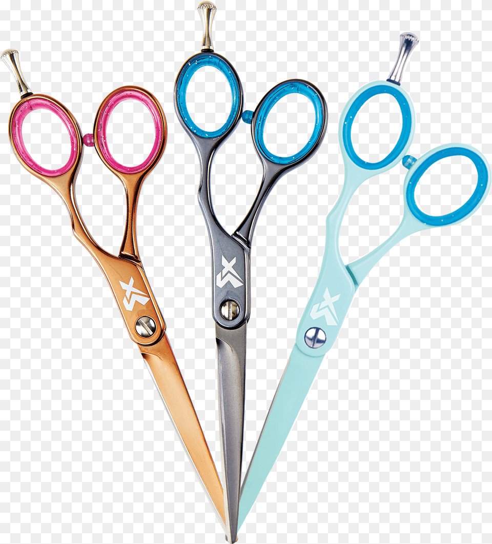 Transparent Hair Cutting Scissors Scissors, Blade, Shears, Weapon Free Png Download