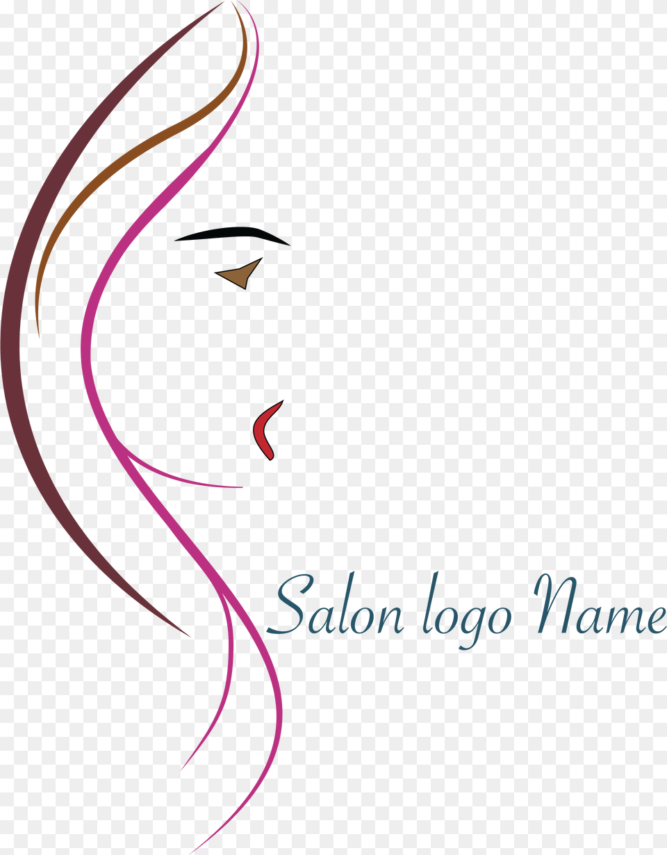 Hair Salon Logo Beauty Parlour Names And Logos, Art, Graphics, Pattern, Text Free Transparent Png