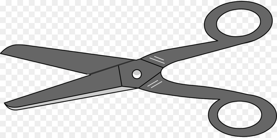 Transparent Hair Shears Scissors Clip Art, Blade, Weapon, Appliance, Ceiling Fan Free Png