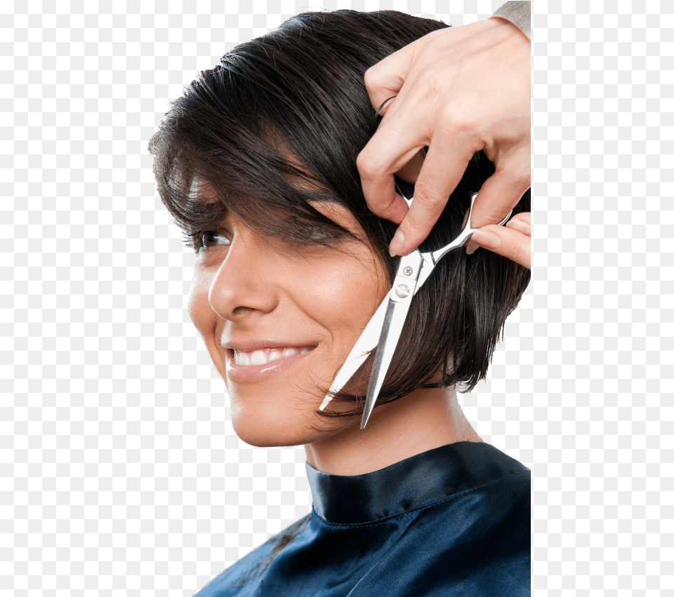 Transparent Hair Stylist Hd Pics Of Hair Cutting, Hairdresser, Person, Adult, Female Free Png Download