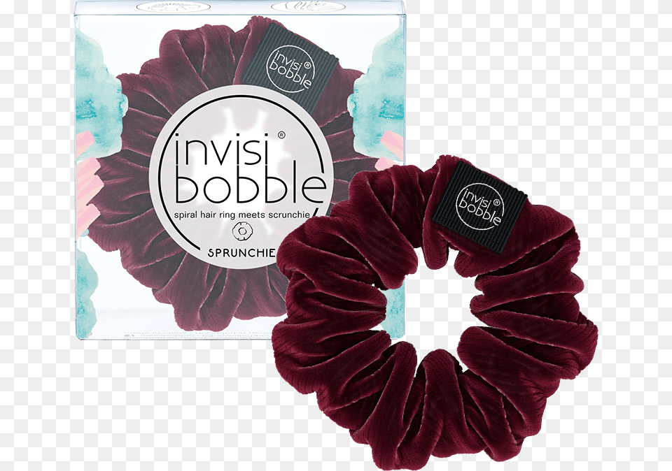 Transparent Hair Tie Invisibobble Sprunchie Red Wine Is Fine, Velvet, Maroon, Baby, Person Png Image