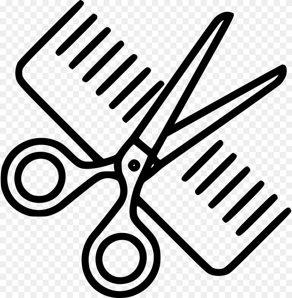 Transparent Hairstylist Clipart Hairstylist Icon Transparent Background, Scissors Free Png Download