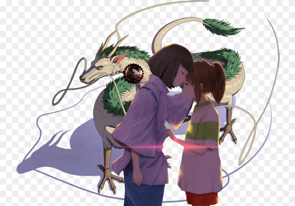 Transparent Haku Spirited Away Dragon Haku El Viaje De Chihiro, Adult, Person, Female, Woman Free Png Download