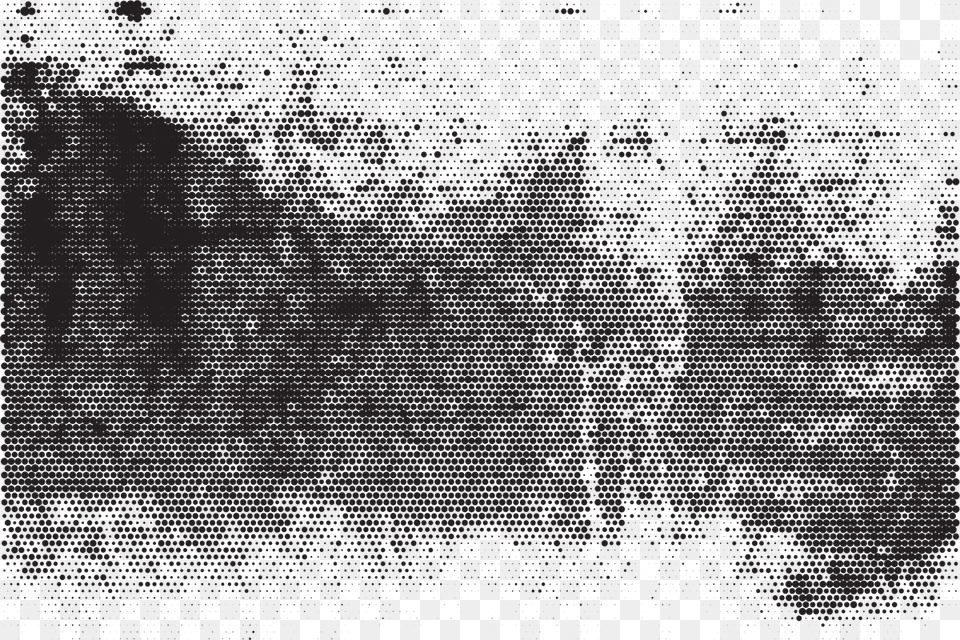 Transparent Halftone Texture, Gray Png Image