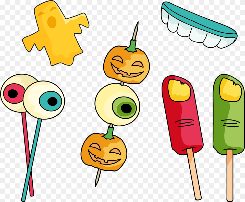 Transparent Halloween Candy Bowl Clipart Halloween Candy Cartoon, Food, Sweets, Device, Screwdriver Free Png