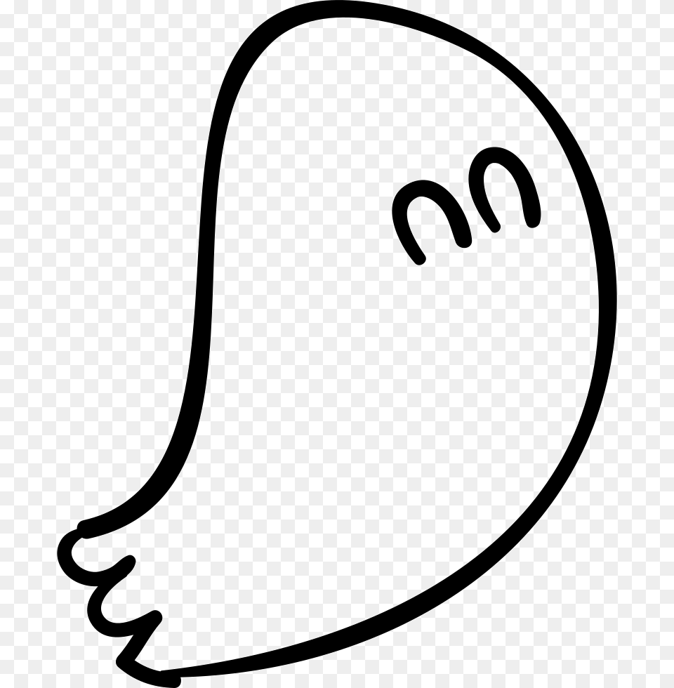 Halloween Ghost Ghost Halloween Outline, Cutlery, Smoke Pipe, Text Free Transparent Png