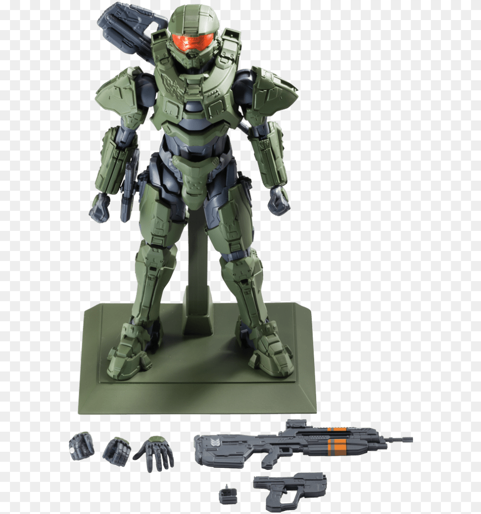 Transparent Halo 5 Master Chief Halo Sprukits, Toy, Gun, Weapon, Helmet Free Png