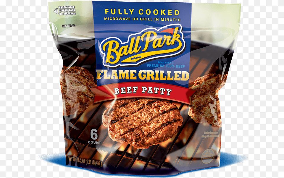 Transparent Hamburger Patty Clipart Ballpark Beef Patties, Bbq, Cooking, Food, Grilling Free Png