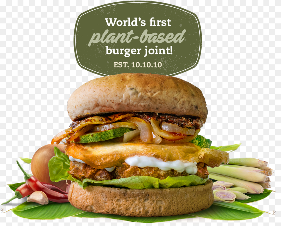 Hamburger Patty Rasa Sayang Burger, Food, Advertisement Free Transparent Png