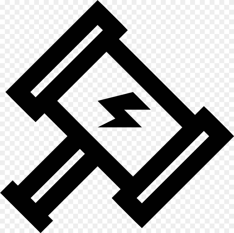 Transparent Hammer Icon Portable Network Graphics, Gray Free Png