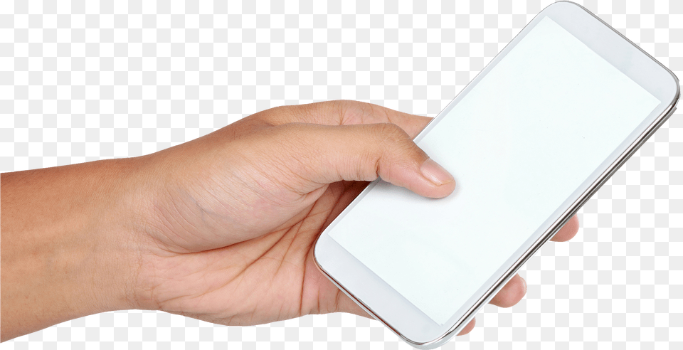Transparent Hand Gesture Telephone Holding A, Electronics, Mobile Phone, Phone Free Png Download