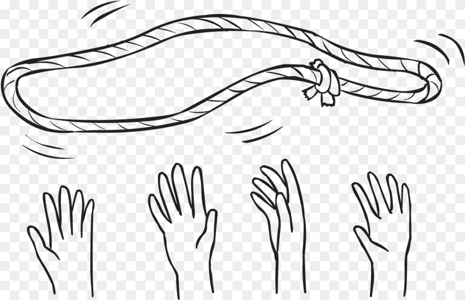 Hand Gripping Clipart Line Art Free Transparent Png