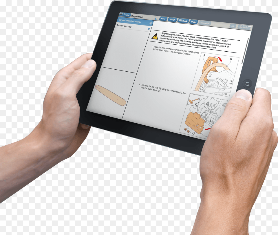 Transparent Hand Hold Ietm Free Png