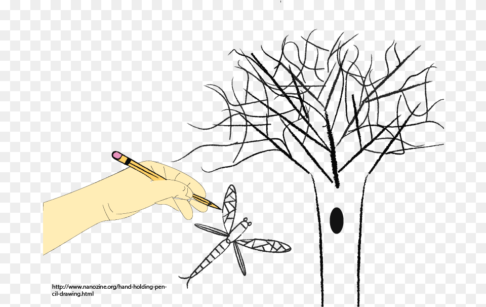 Transparent Hand Holding Pencil Illustration, Body Part, Finger, Person, Art Free Png Download