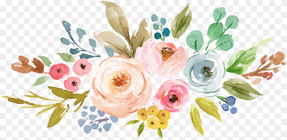 Hand Painted Flowers Background Flowers Clipart, Art, Plant, Pattern, Graphics Free Transparent Png