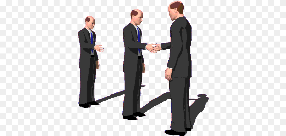 Handshake Business Sticker Gif Animated Business Gif Suit, Clothing, Formal Wear, Person Free Transparent Png