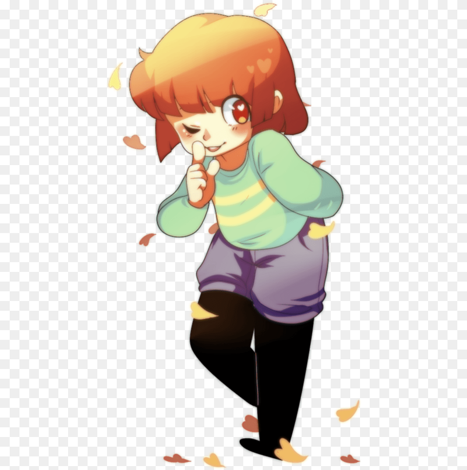 Transparent Handsome Clipart Undertale Chara Transparent, Baby, Person, Face, Head Free Png