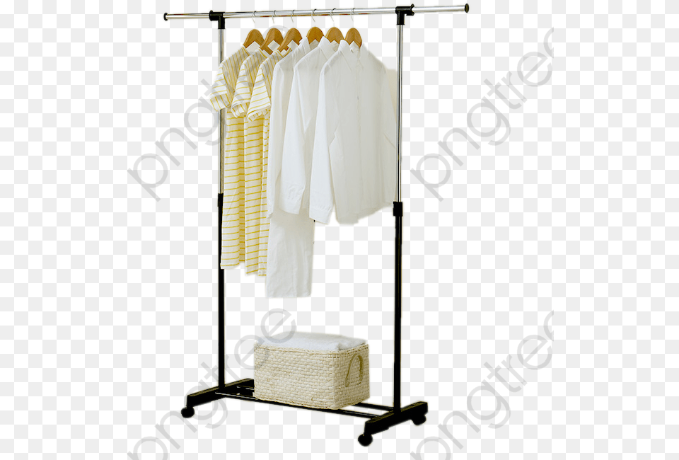 Transparent Hanger Clothes Rack, Furniture, Home Decor, Linen Png