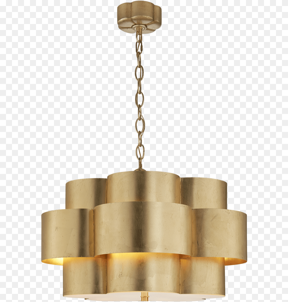 Transparent Hanging Chain Visual Comfort Gold Chandelier, Lamp, Light Fixture, Ceiling Light Free Png