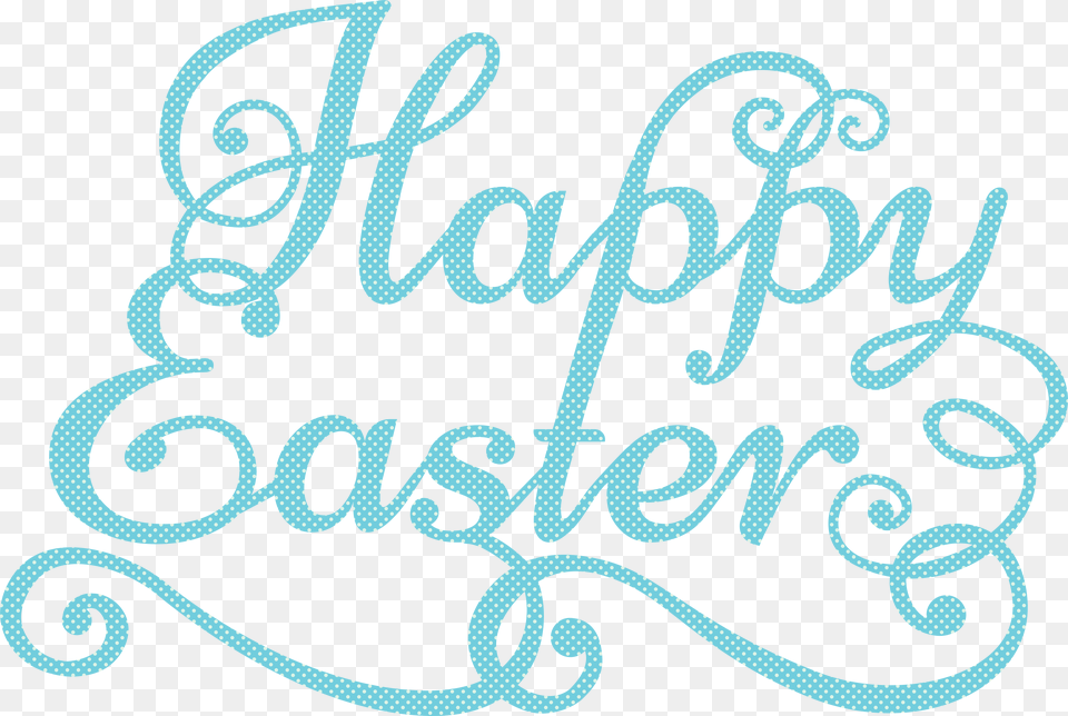 Transparent Happy Easter Download Transparent Happy Easter, Calligraphy, Handwriting, Text Png Image