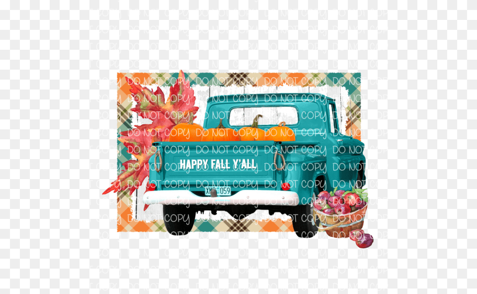 Transparent Happy Fall Y All Clipart Happy Fall Y All Truck, Vehicle, Pickup Truck, Transportation, Plant Free Png