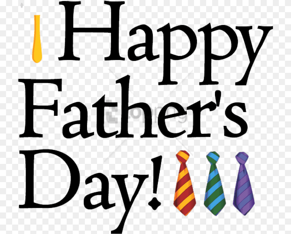 Transparent Happy Fathers Day Happy Father39s Day Clip Art, Accessories, Formal Wear, Tie, Necktie Free Png