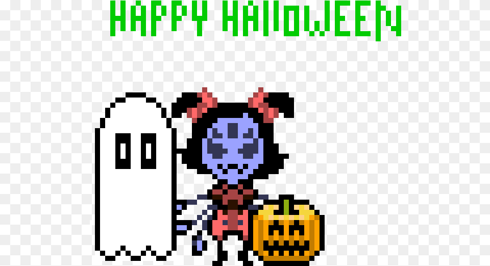 Transparent Happy Halloween Text Happy Halloween Pixel Art, Qr Code Free Png