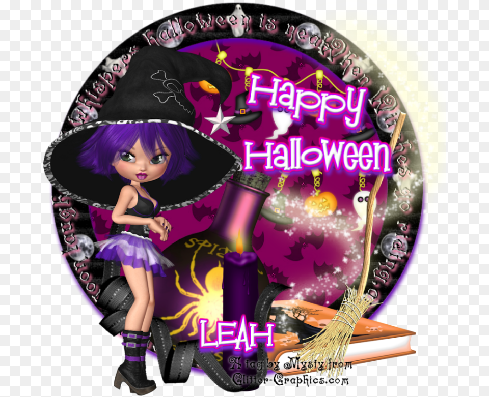 Transparent Happy Halloween Text Illustration, Purple, Person, Head, Face Png