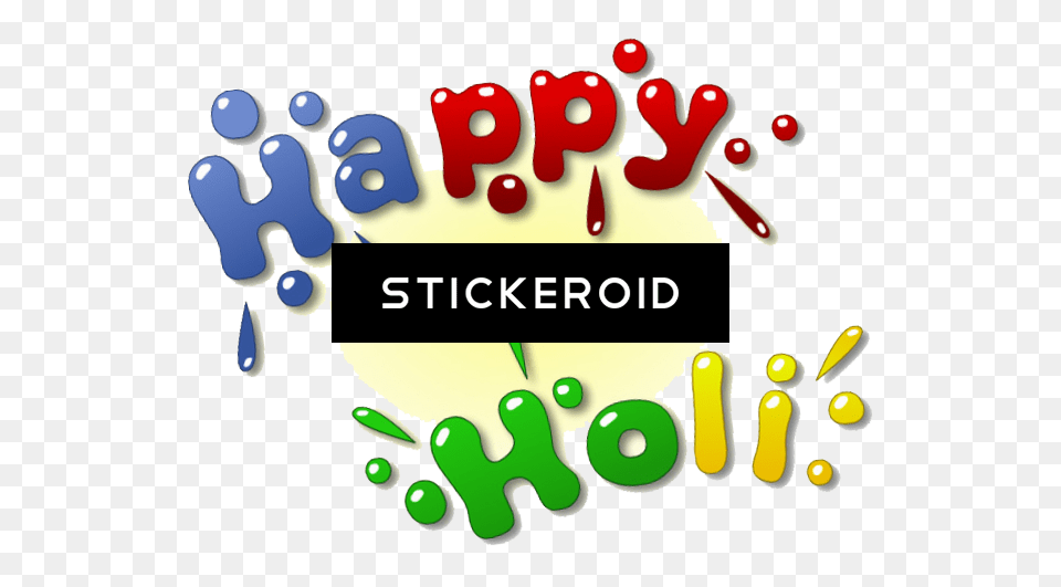 Happy Holi Text, Number, Symbol, People, Person Free Transparent Png