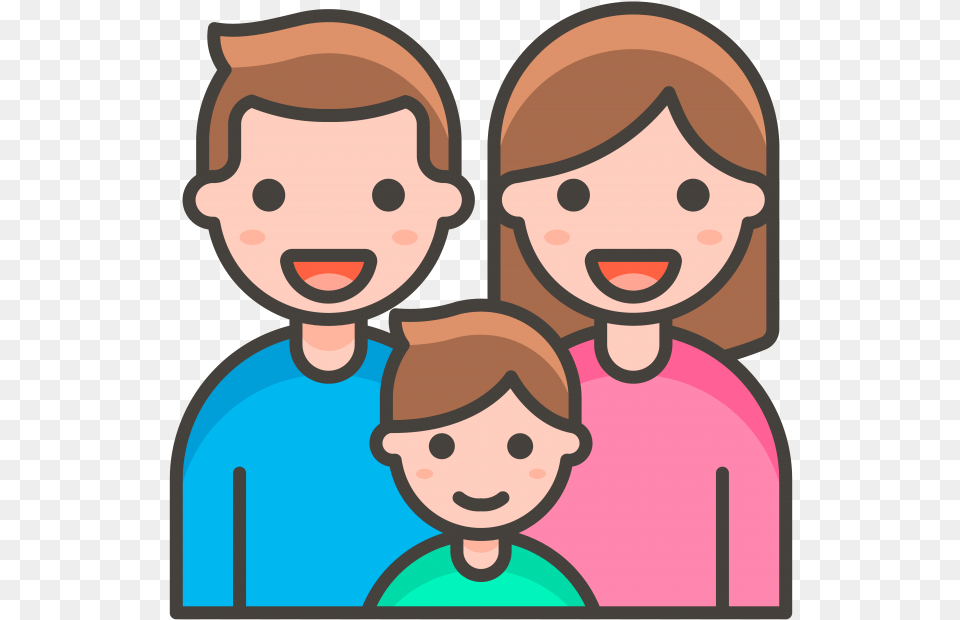 Transparent Happy Man Familia Emoji, Face, Head, Person, Baby Free Png