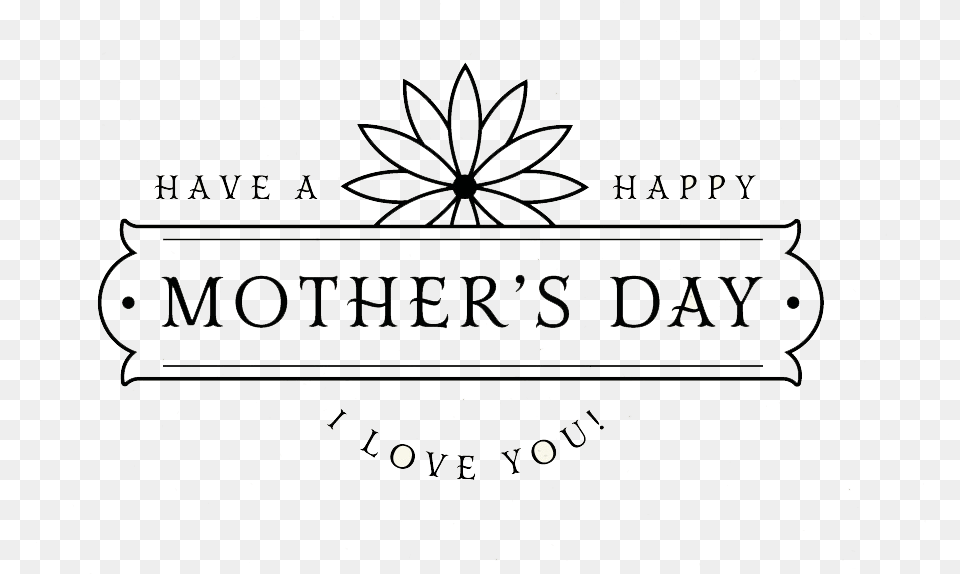 Transparent Happy Mother Day Line Art, Logo, Outdoors Png Image