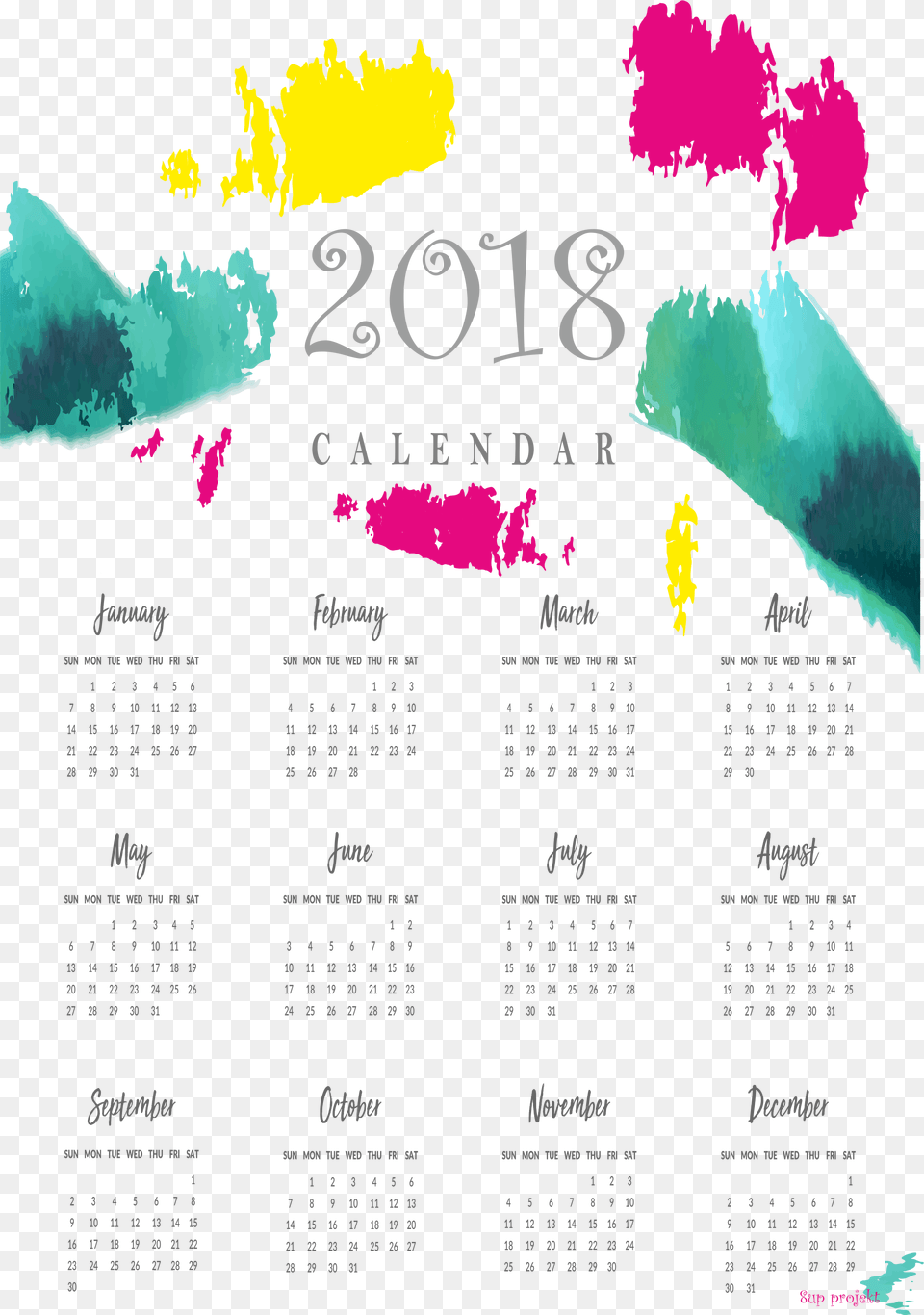 Transparent Happy New Year 2018 Feliz Nuevo 2011, Text, Calendar Free Png