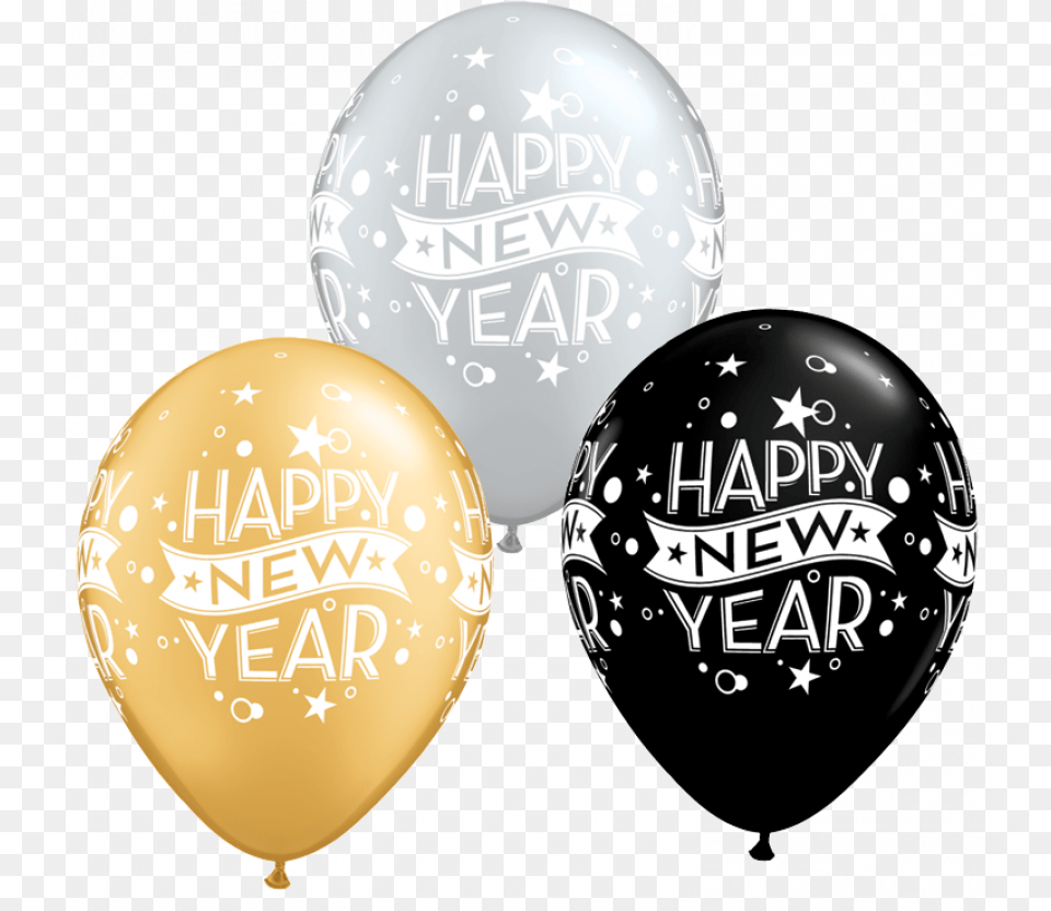 Transparent Happy New Year Balloons, Balloon, Helmet Png