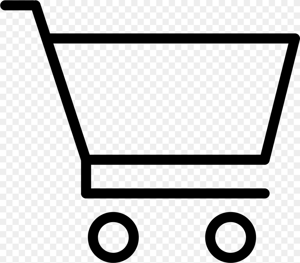 Transparent Hardware Store Clipart Carrito De Compras Vector, Gray Png Image