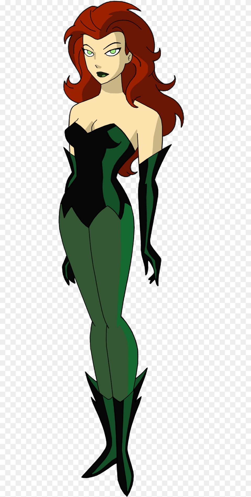 Transparent Harley Quinn Chibi Poison Ivy Dc, Adult, Female, Person, Woman Png Image
