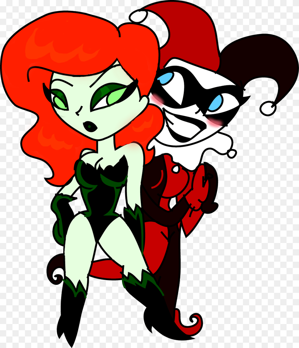 Transparent Harley Quinn Poison Ivy And Harley Quinn Logo, Baby, Person, Art, Face Png