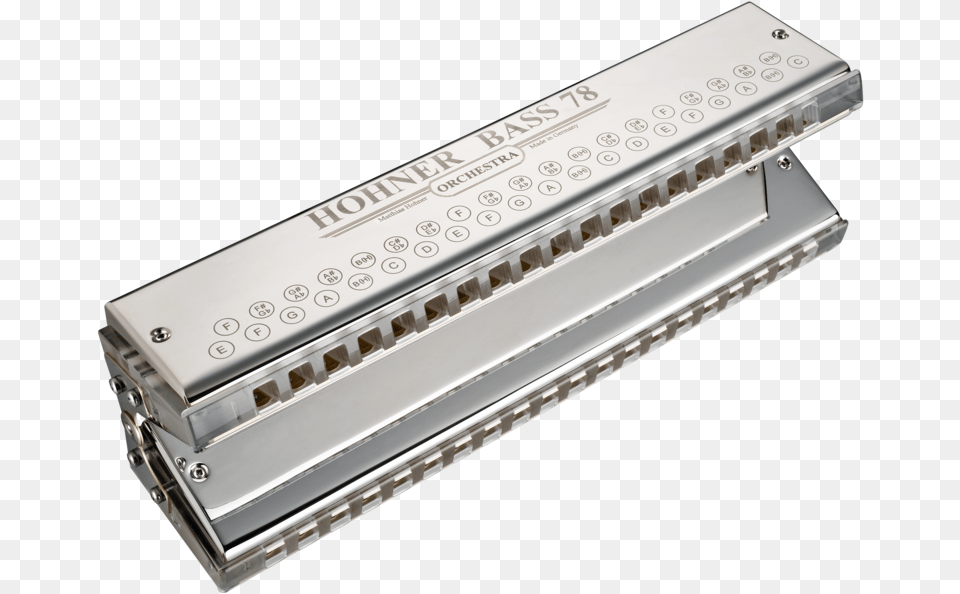 Transparent Harmonica Hohner Bass Harmonica, Musical Instrument, Blade, Razor, Weapon Free Png Download