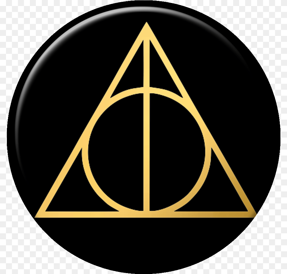 Transparent Harry Potter Symbols Deathly Hallows Symbol Gif, Triangle, Weapon Free Png Download
