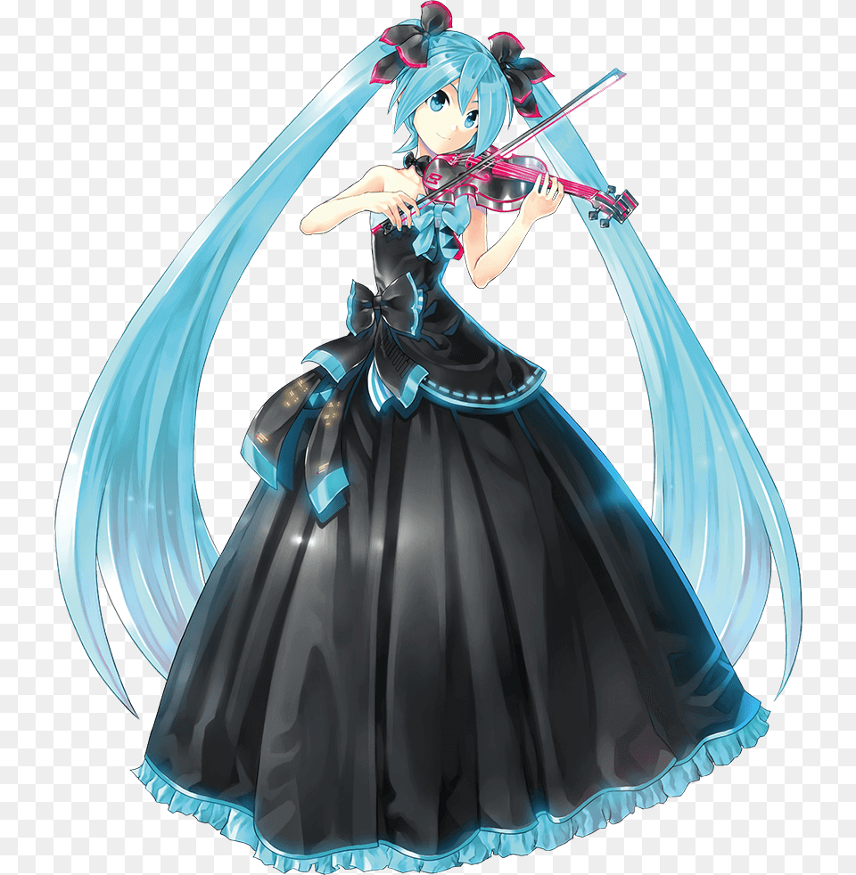 Hatsune Miku Chibi Hatsune Miku Symphony 2017, Dress, Book, Clothing, Comics Free Transparent Png