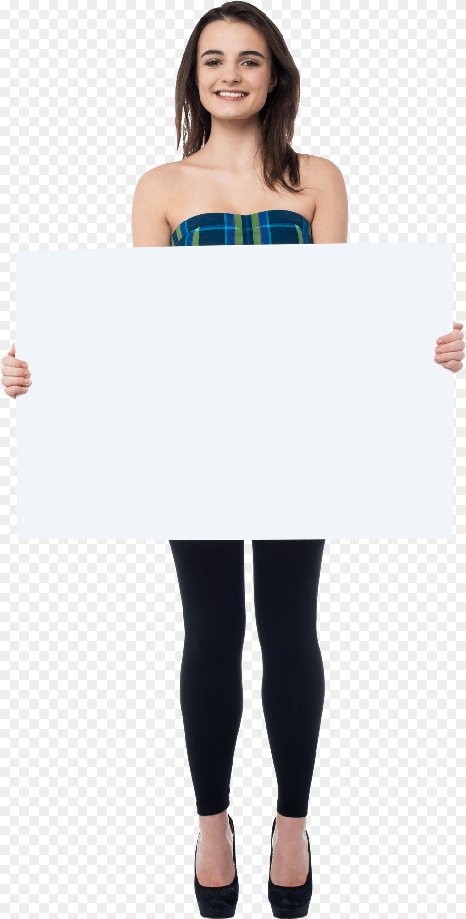 Transparent Hd Girl Holding Banner, Sleeve, Clothing, Dress, Photography Free Png Download