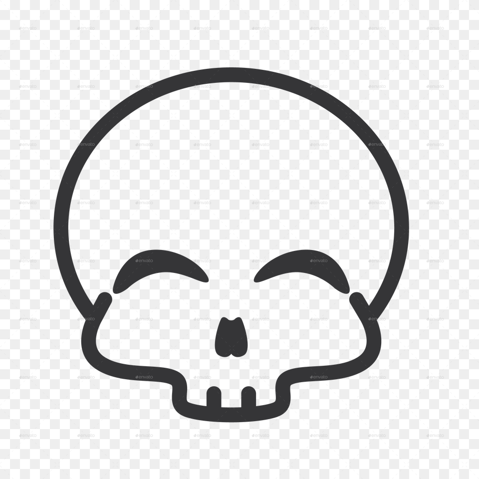 Head Outline Funny Skull With Glasses, Helmet, American Football, Football, Person Free Transparent Png